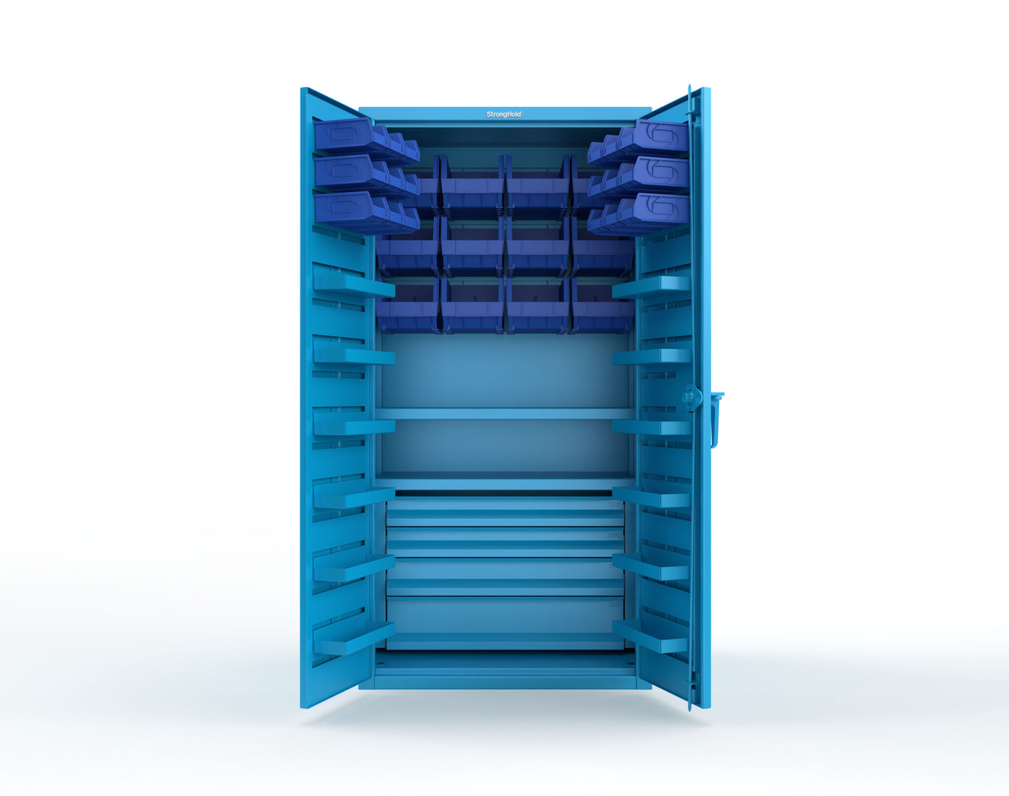 Light Blue (RAL 5012) / Blue (RAL 5001)