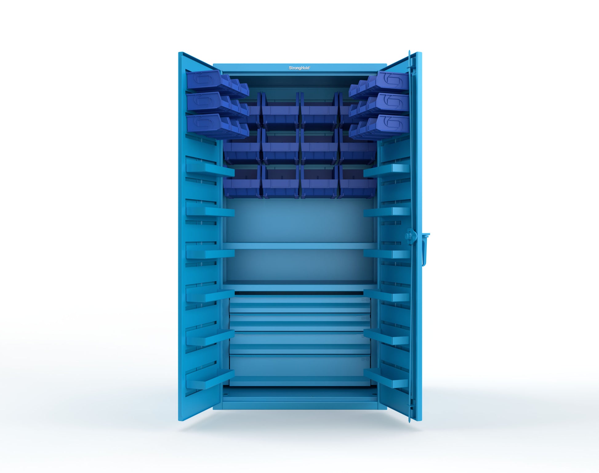 Light Blue (RAL 5012) / Blue (RAL 5001)