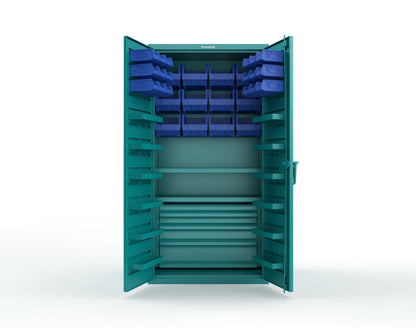 Teal (RAL 5021) / Blue (RAL 5001)