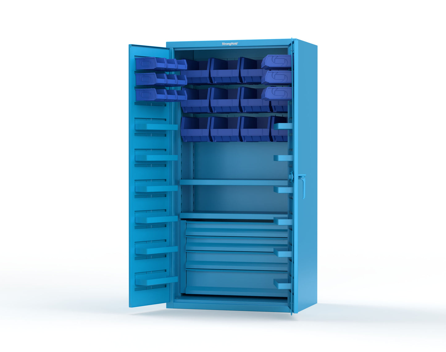 Light Blue (RAL 5012) / Blue (RAL 5001)