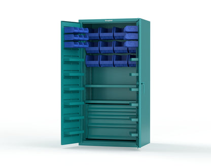 Teal (RAL 5021) / Blue (RAL 5001)