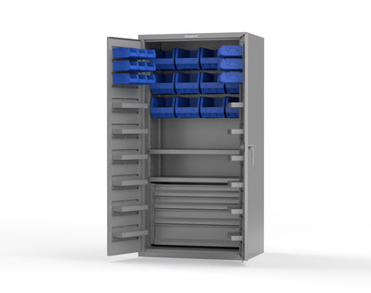 Dusty Gray (RAL 7037) / Blue (RAL 5001)