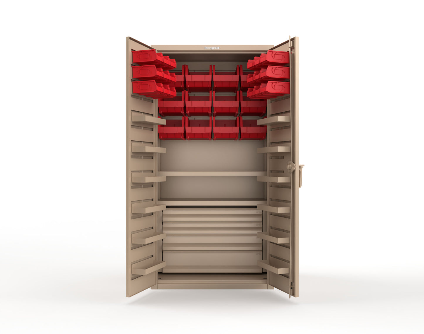 Beige (RAL 1019) / Red (RAL 3001)