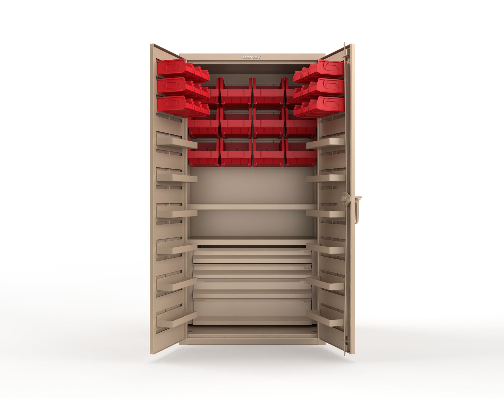 Beige (RAL 1019) / Red (RAL 3001)