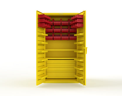 Yellow (RAL 1021) / Red (RAL 3001)