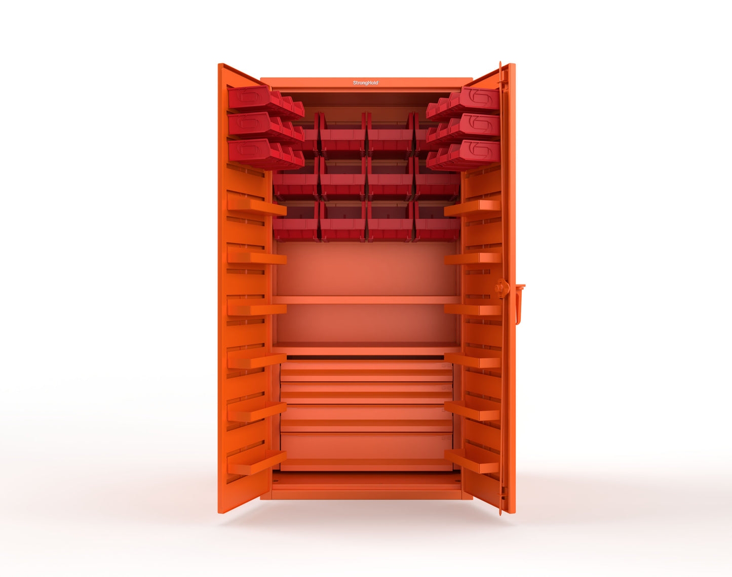 Orange (RAL 2009) / Red (RAL 3001)