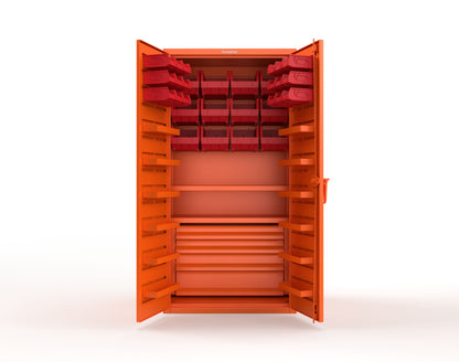 Orange (RAL 2009) / Red (RAL 3001)