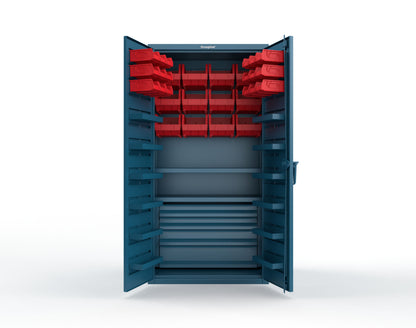 Blue (RAL 5001) / Red (RAL 3001)