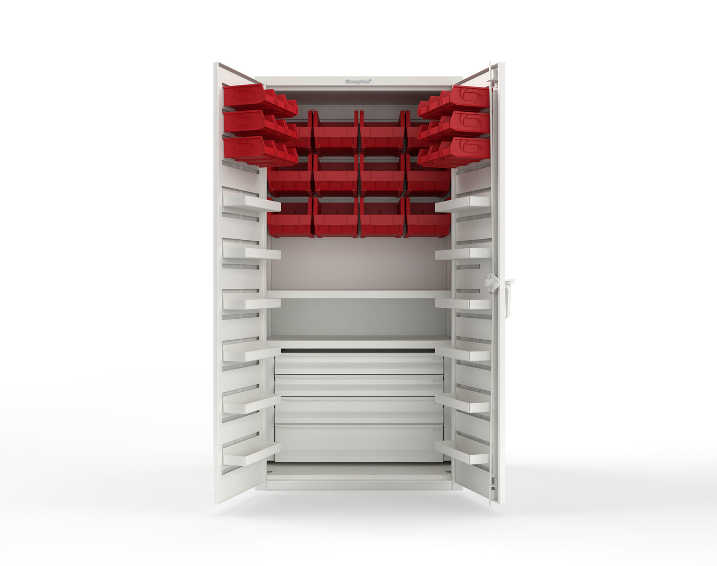 White (RAL 9003) / Red (RAL 3001)