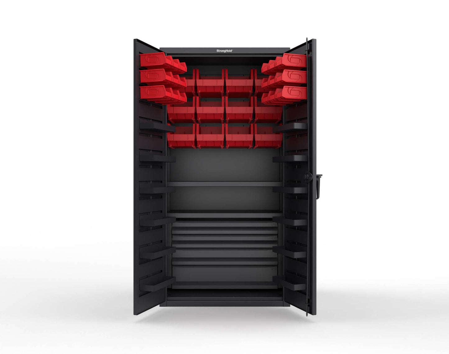 Black (RAL 9005) / Red (RAL 3001)