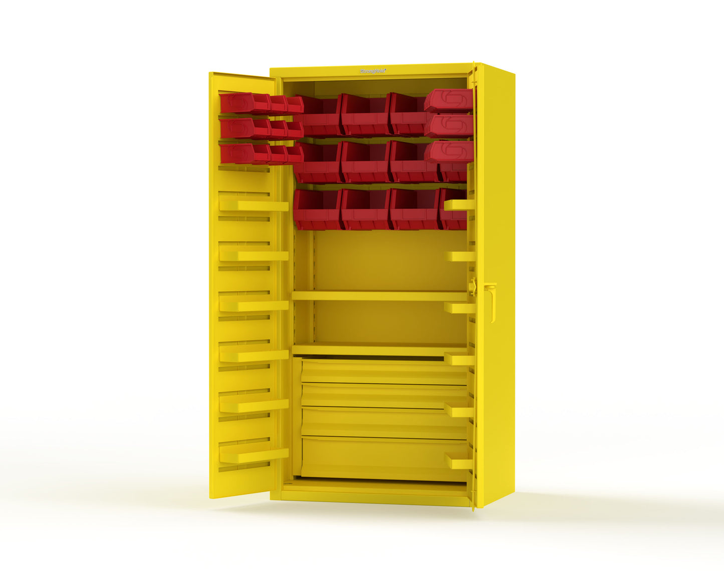 Yellow (RAL 1021) / Red (RAL 3001)