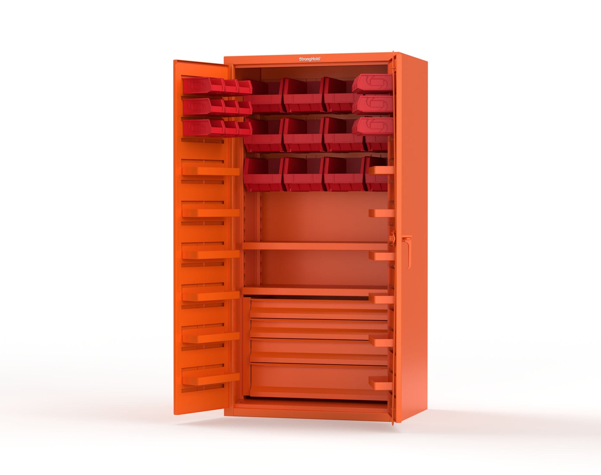 Orange (RAL 2009) / Red (RAL 3001)