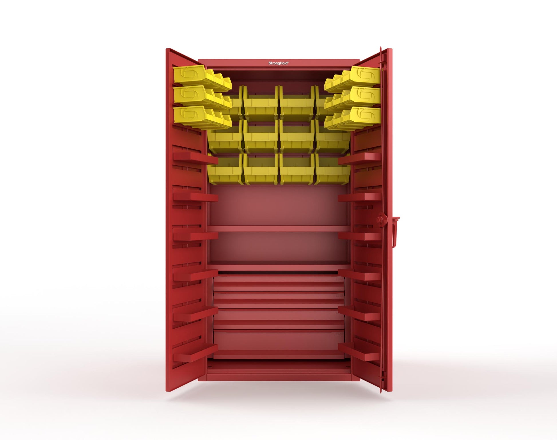 Red (RAL 3001) / Yellow (RAL 1021)