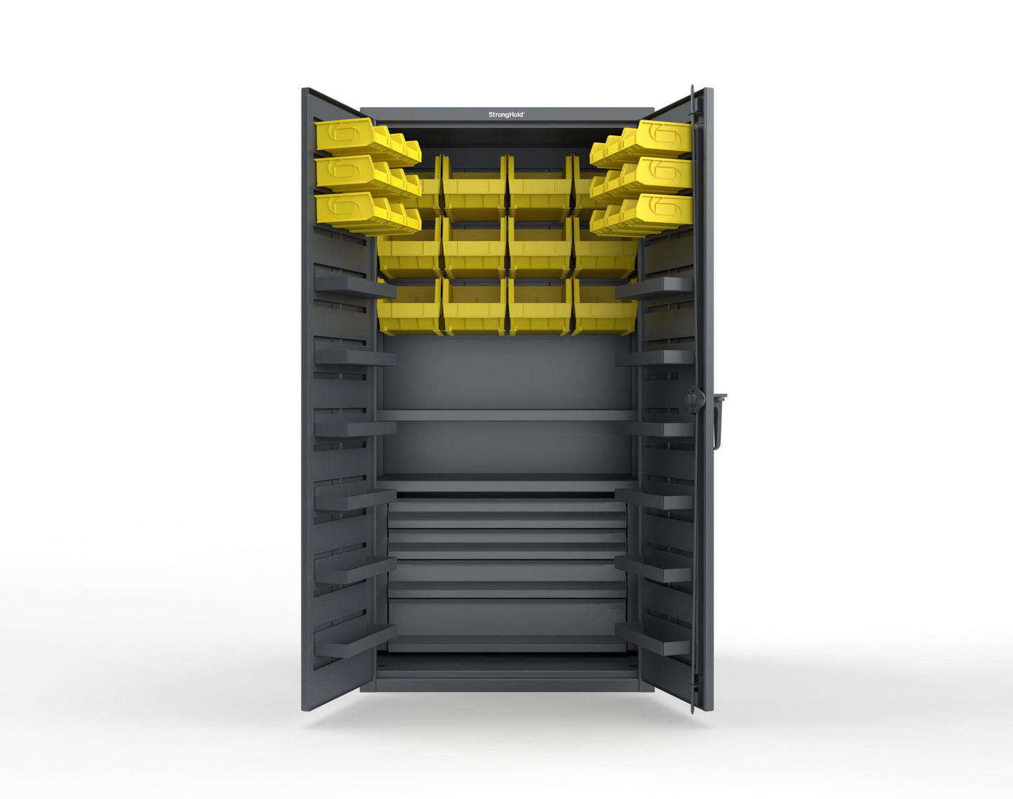 Dark Gray (RAL 7024) / Yellow (RAL 1021)