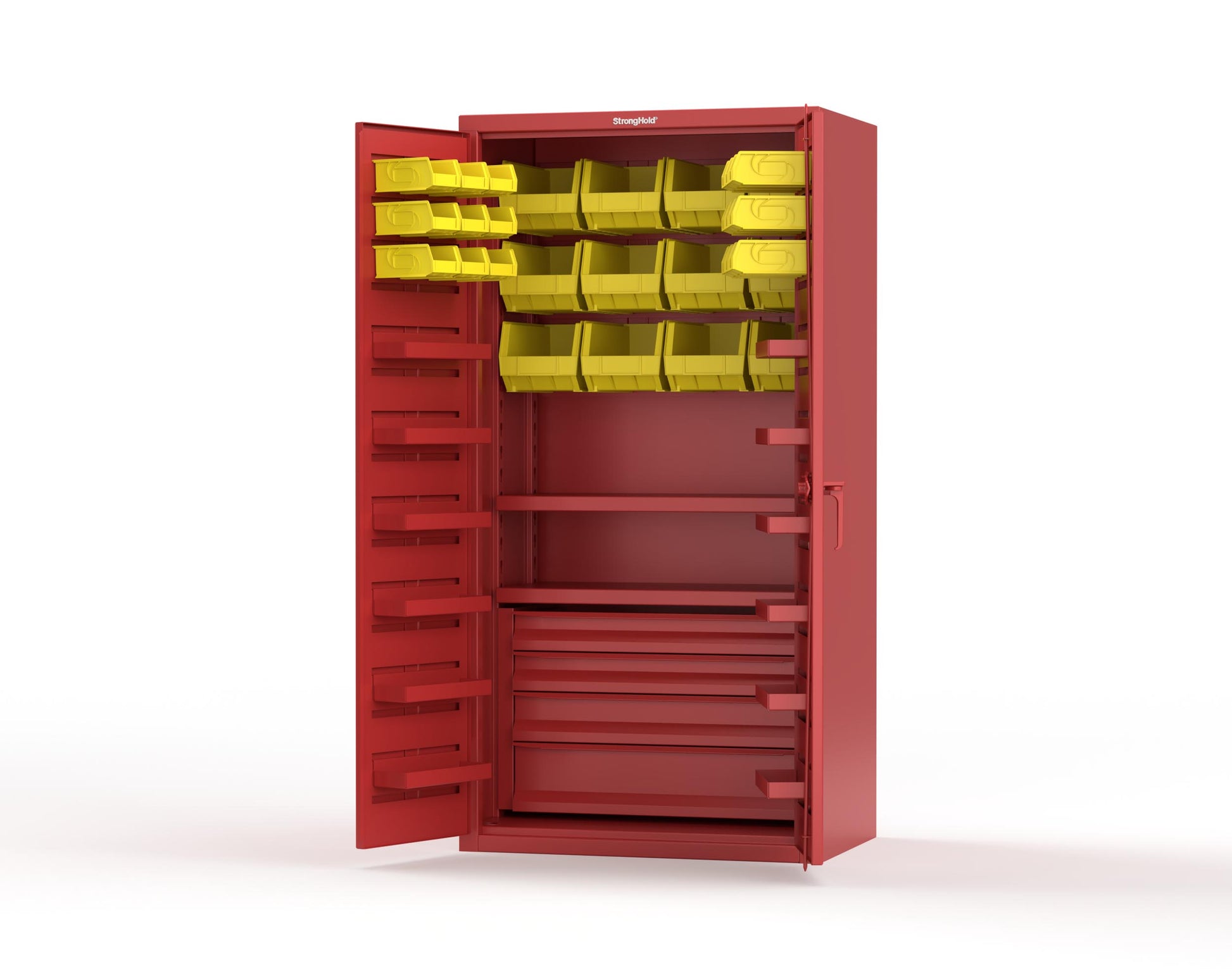 Red (RAL 3001) / Yellow (RAL 1021)