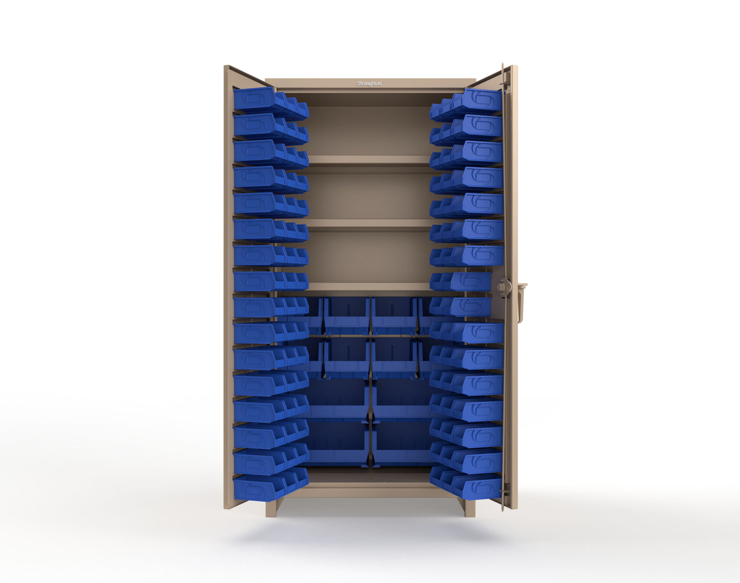 Beige (RAL 1019) / Blue (RAL 5001)