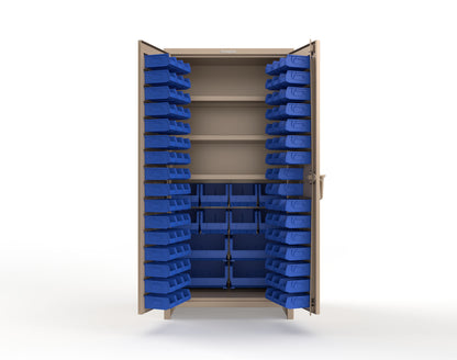 Beige (RAL 1019) / Blue (RAL 5001)