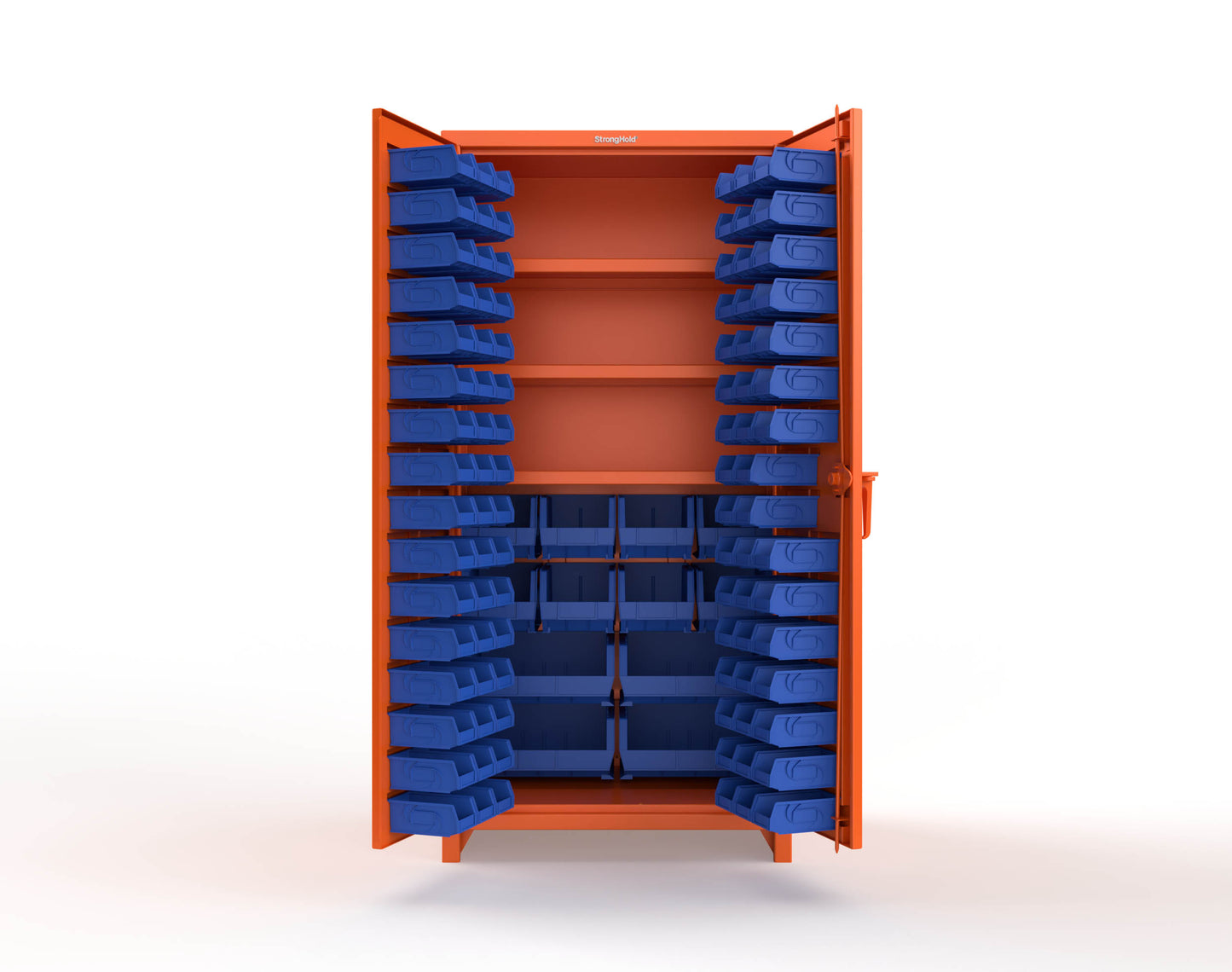 Orange (RAL 2009) / Blue (RAL 5001)