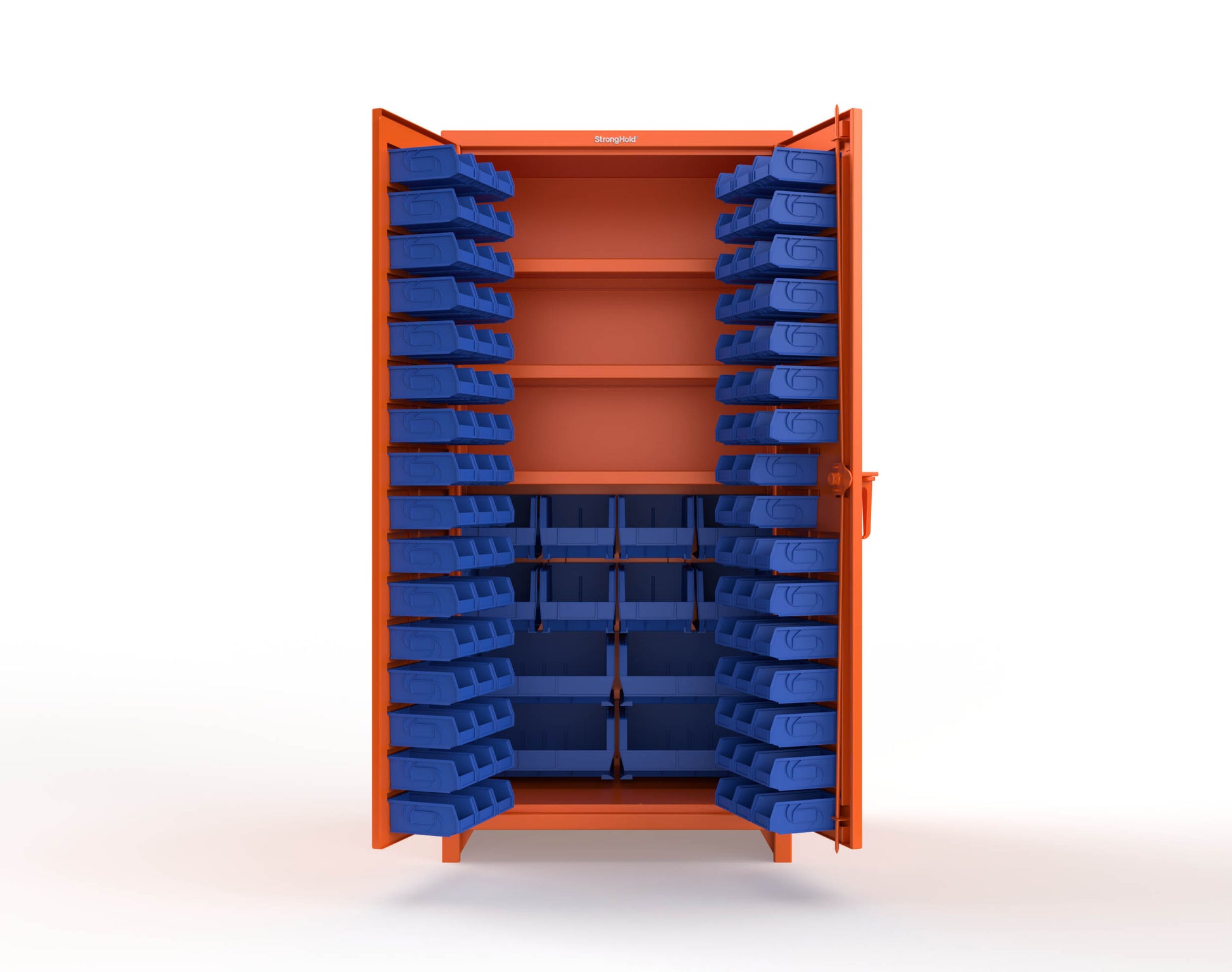 Orange (RAL 2009) / Blue (RAL 5001)