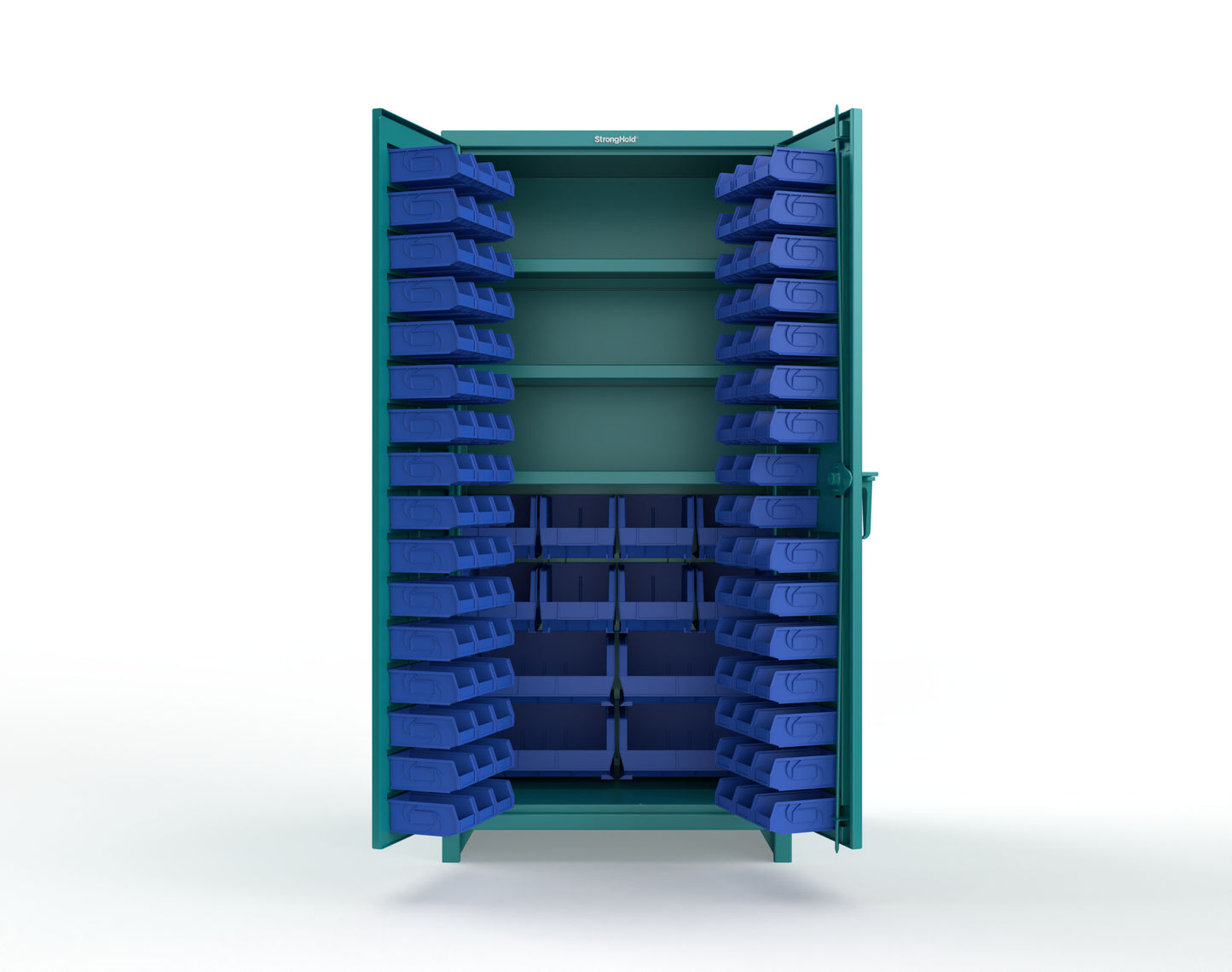 Teal (RAL 5021) / Blue (RAL 5001)