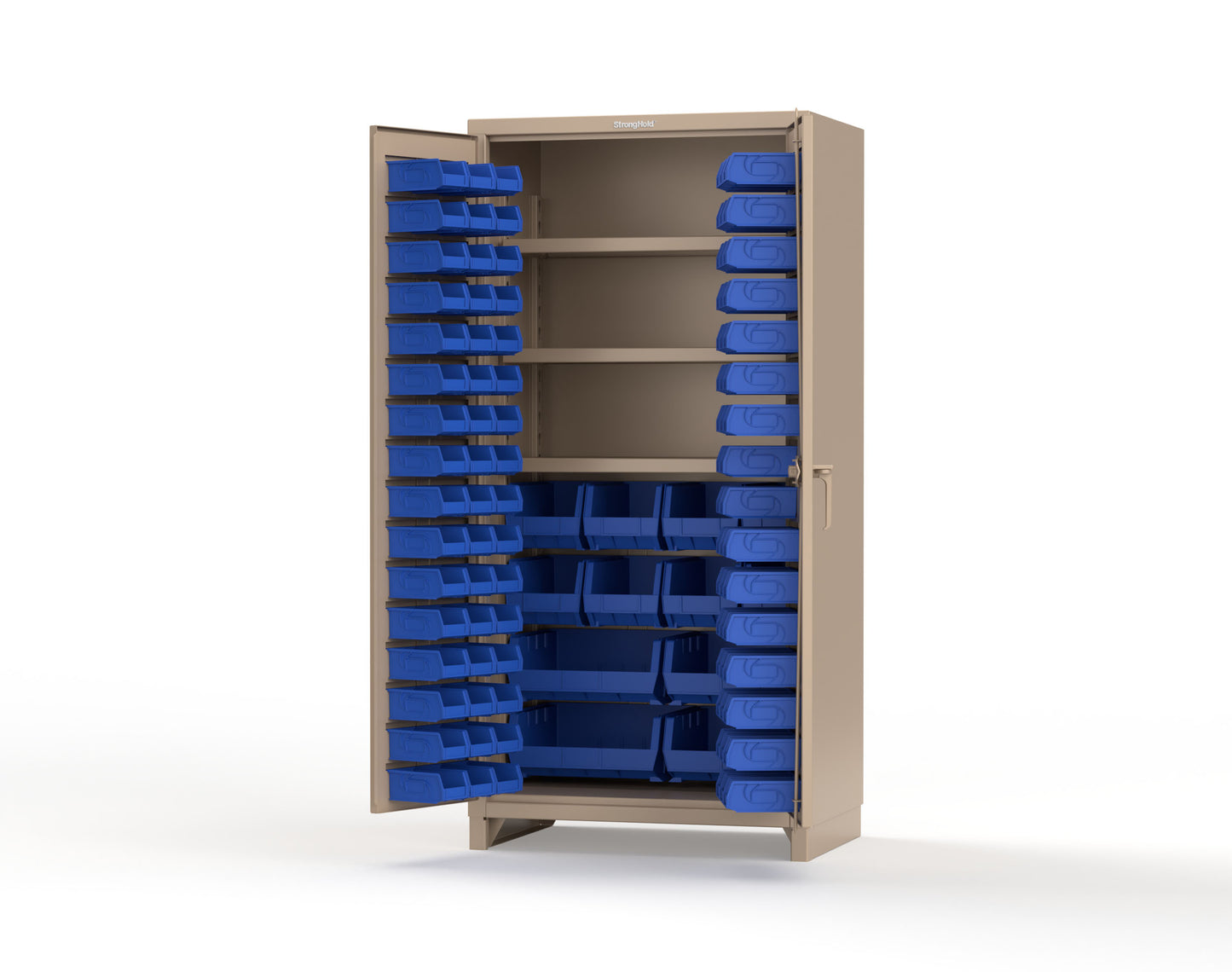 Beige (RAL 1019) / Blue (RAL 5001)