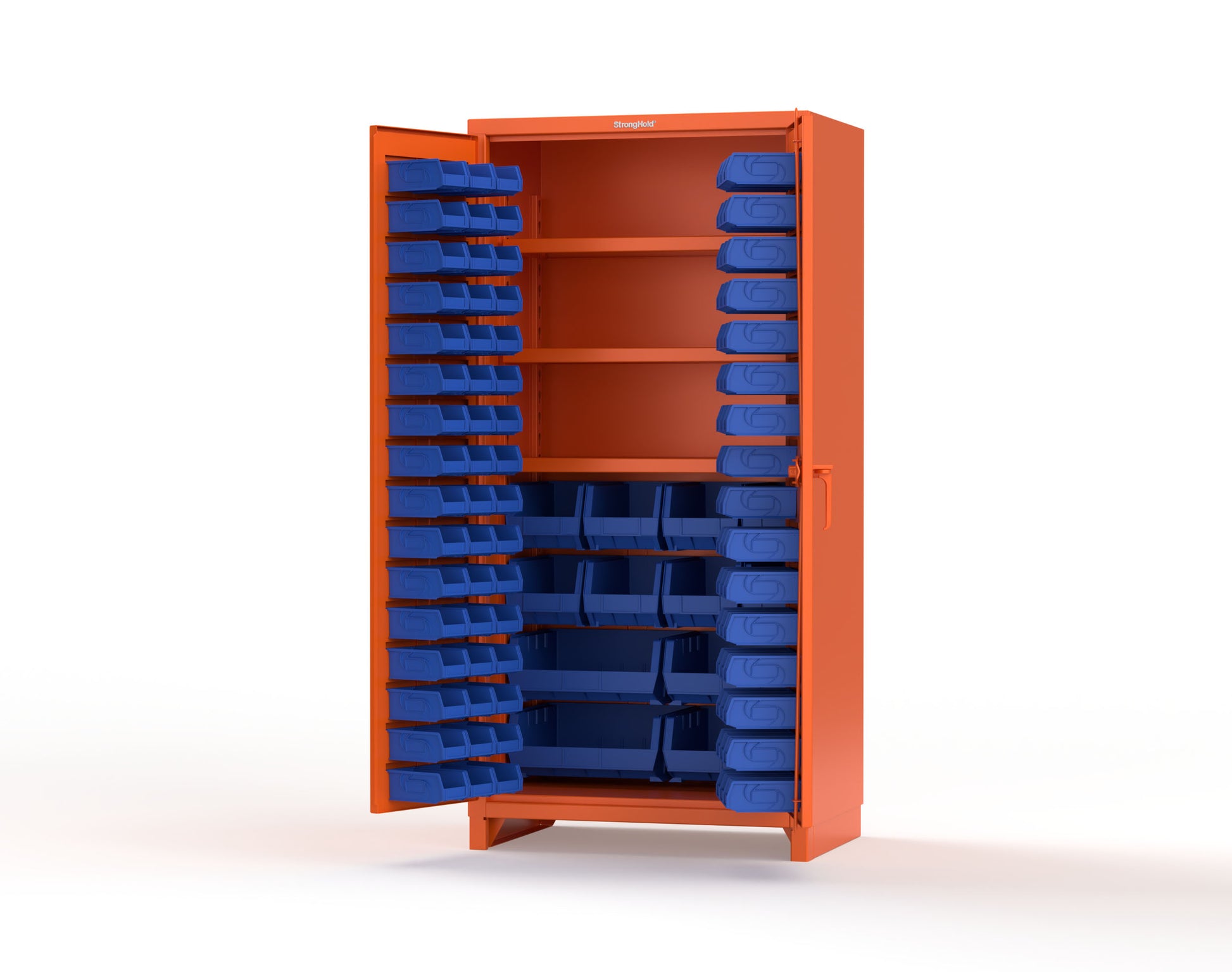 Orange (RAL 2009) / Blue (RAL 5001)