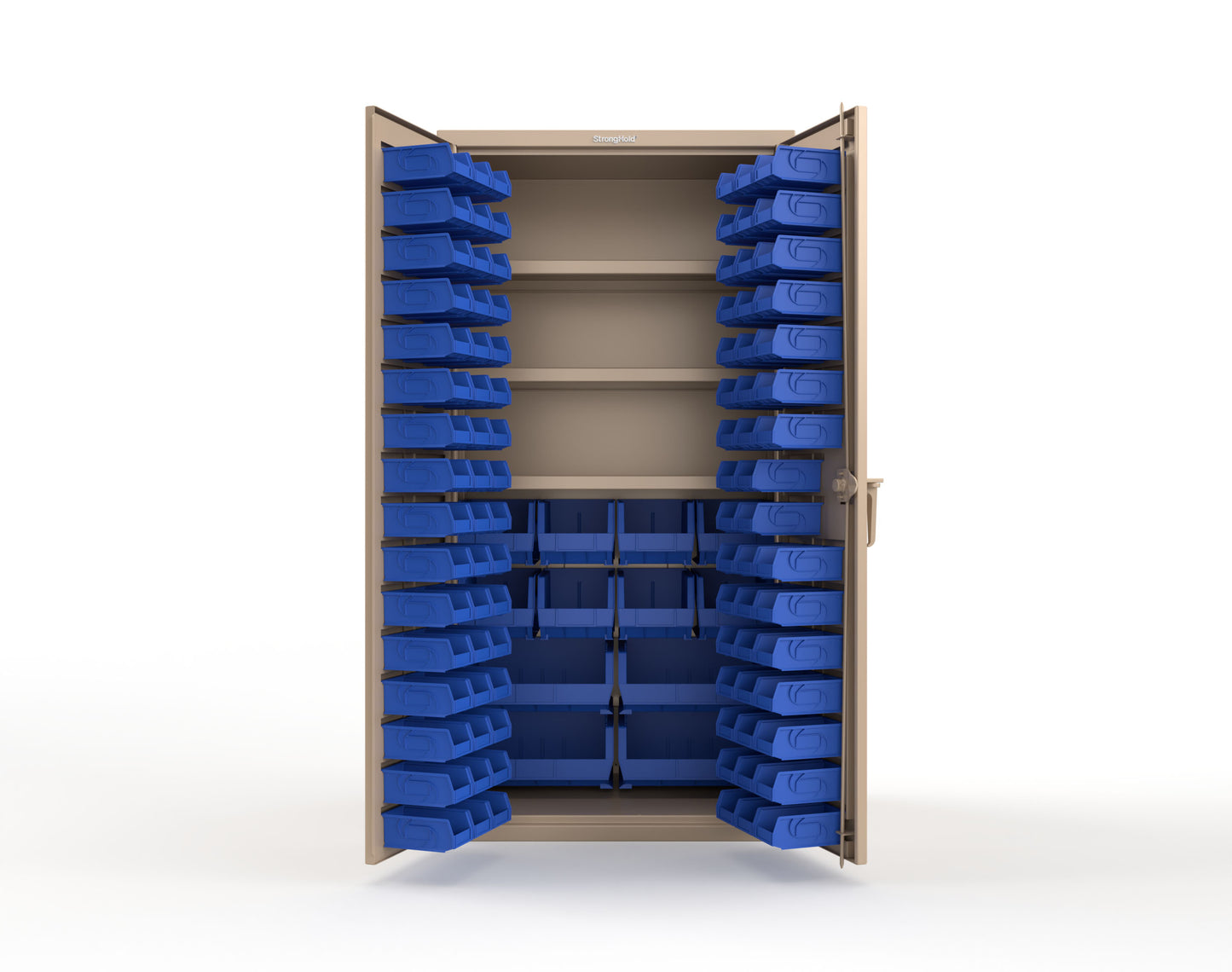 Beige (RAL 1019) / Blue (RAL 5001)