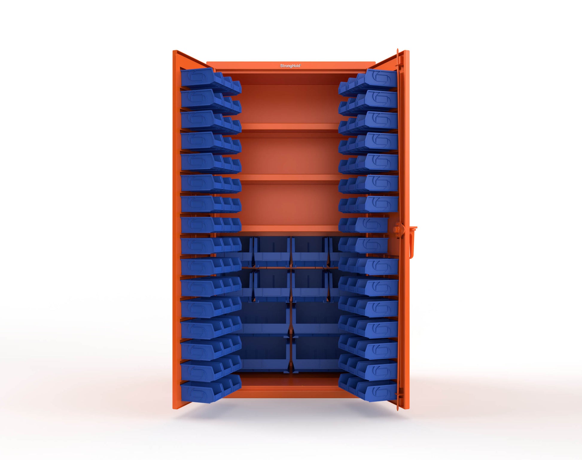 Orange (RAL 2009) / Blue (RAL 5001)