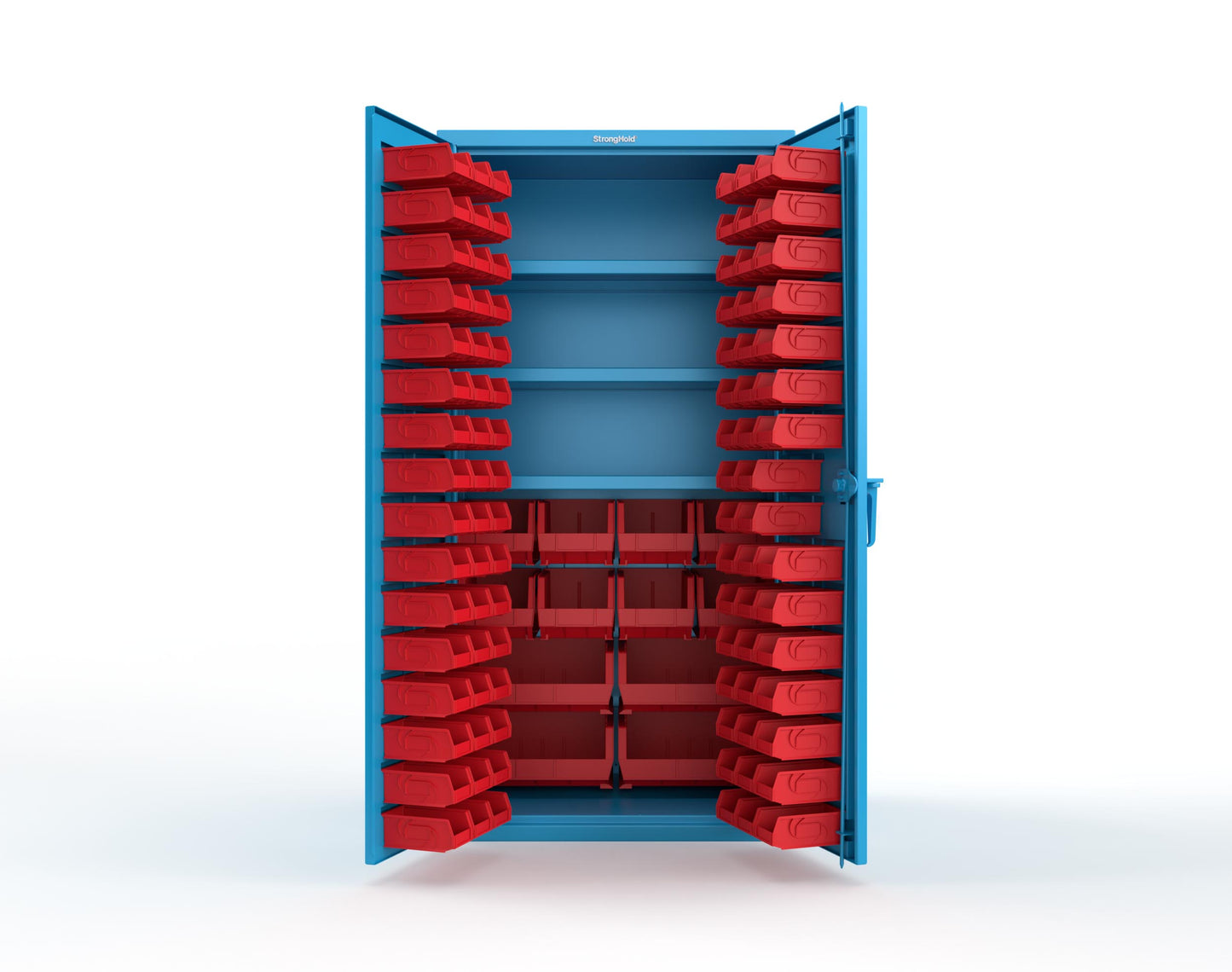 Light Blue (RAL 5012) / Red (RAL 3001)