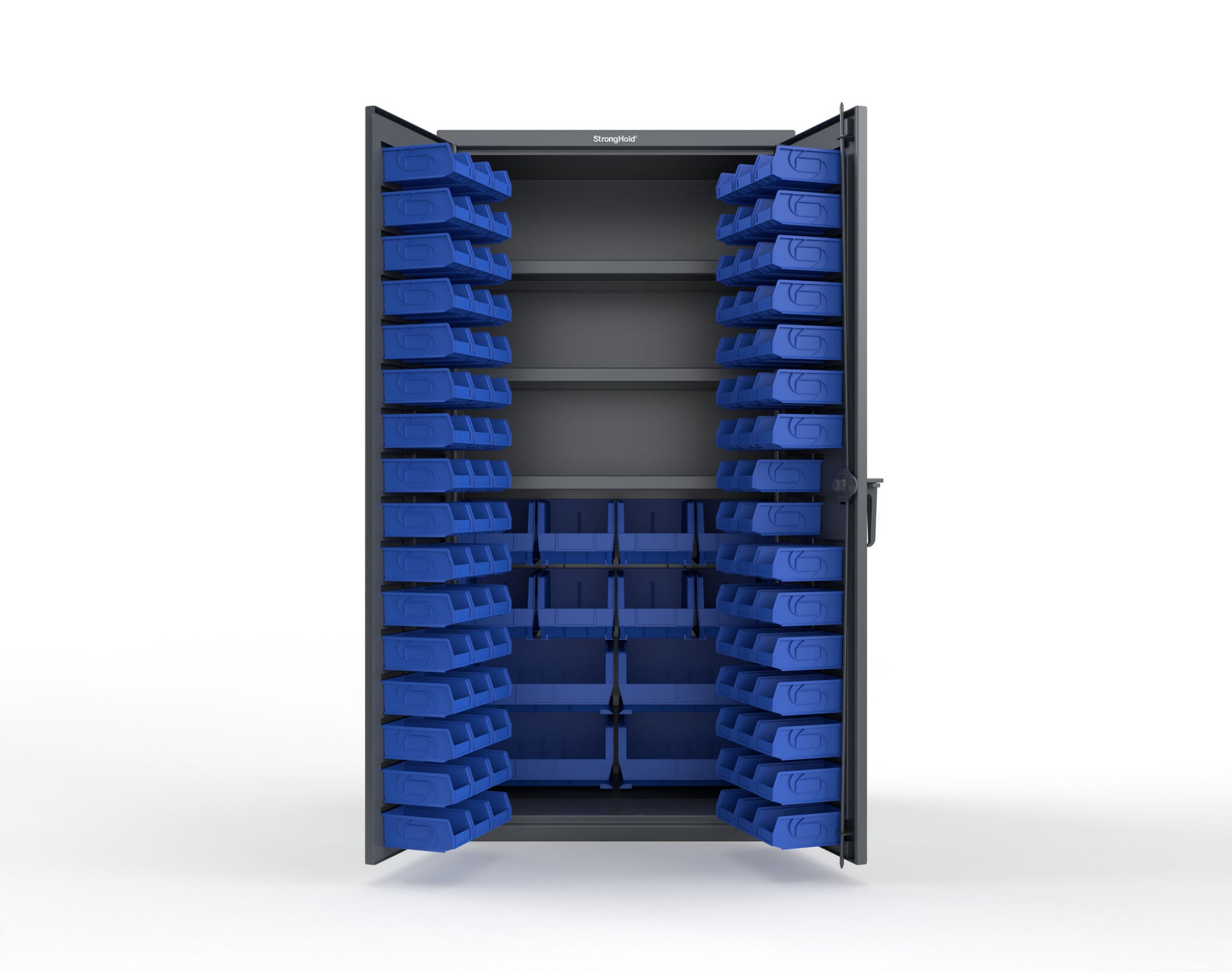 Dark Gray (RAL 7024) / Blue (RAL 5001)