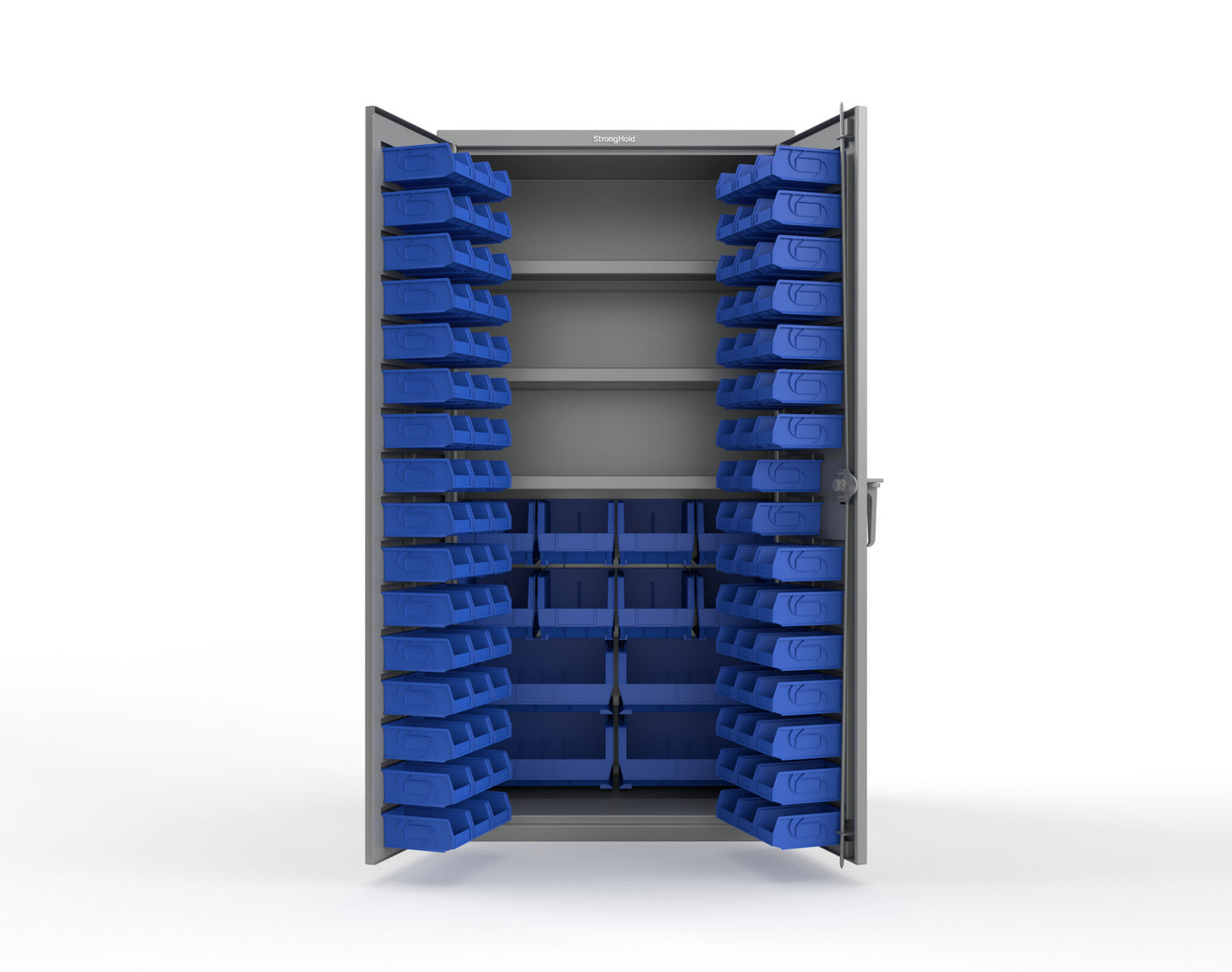 Dusty Gray (RAL 7037) / Blue (RAL 5001)