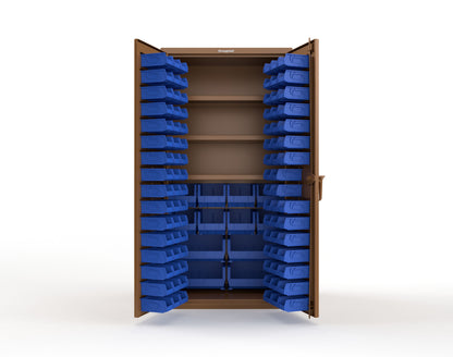 Brown (RAL 8008) / Blue (RAL 5001)