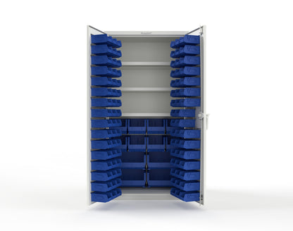 White (RAL 9003) / Blue (RAL 5001)