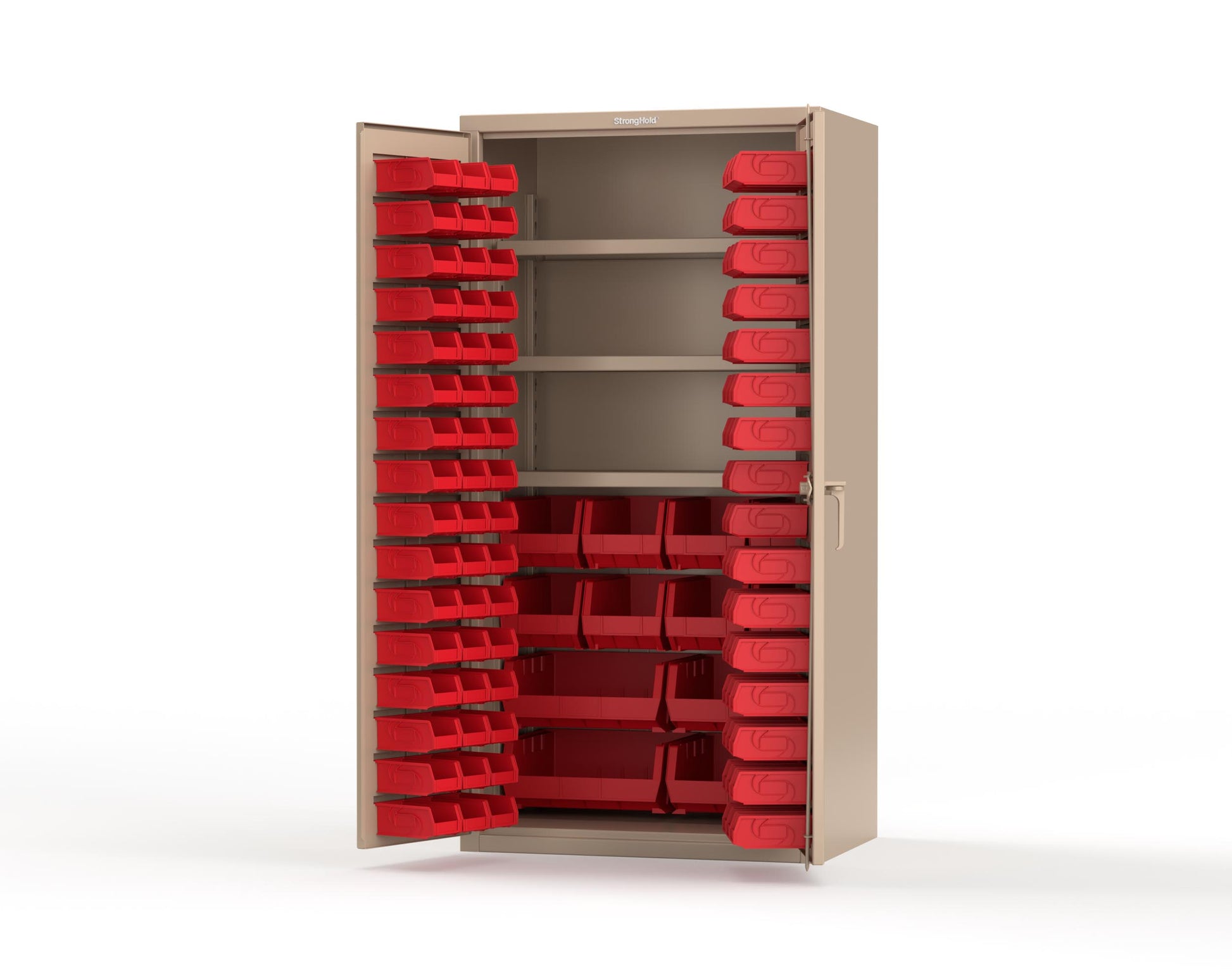 Beige (RAL 1019) / Red (RAL 3001)