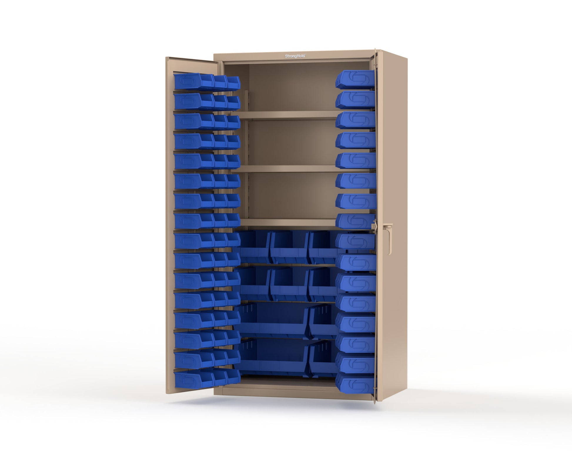 Beige (RAL 1019) / Blue (RAL 5001)