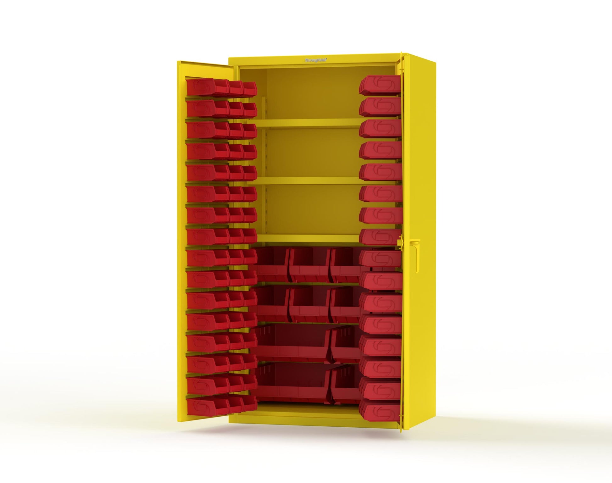 Yellow (RAL 1021) / Red (RAL 3001)