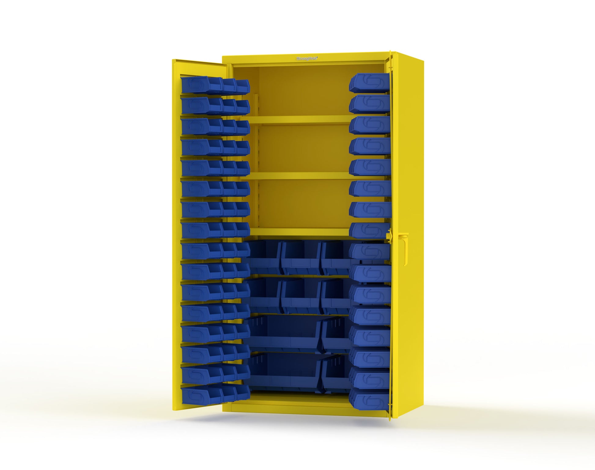 Yellow (RAL 1021) / Blue (RAL 5001)