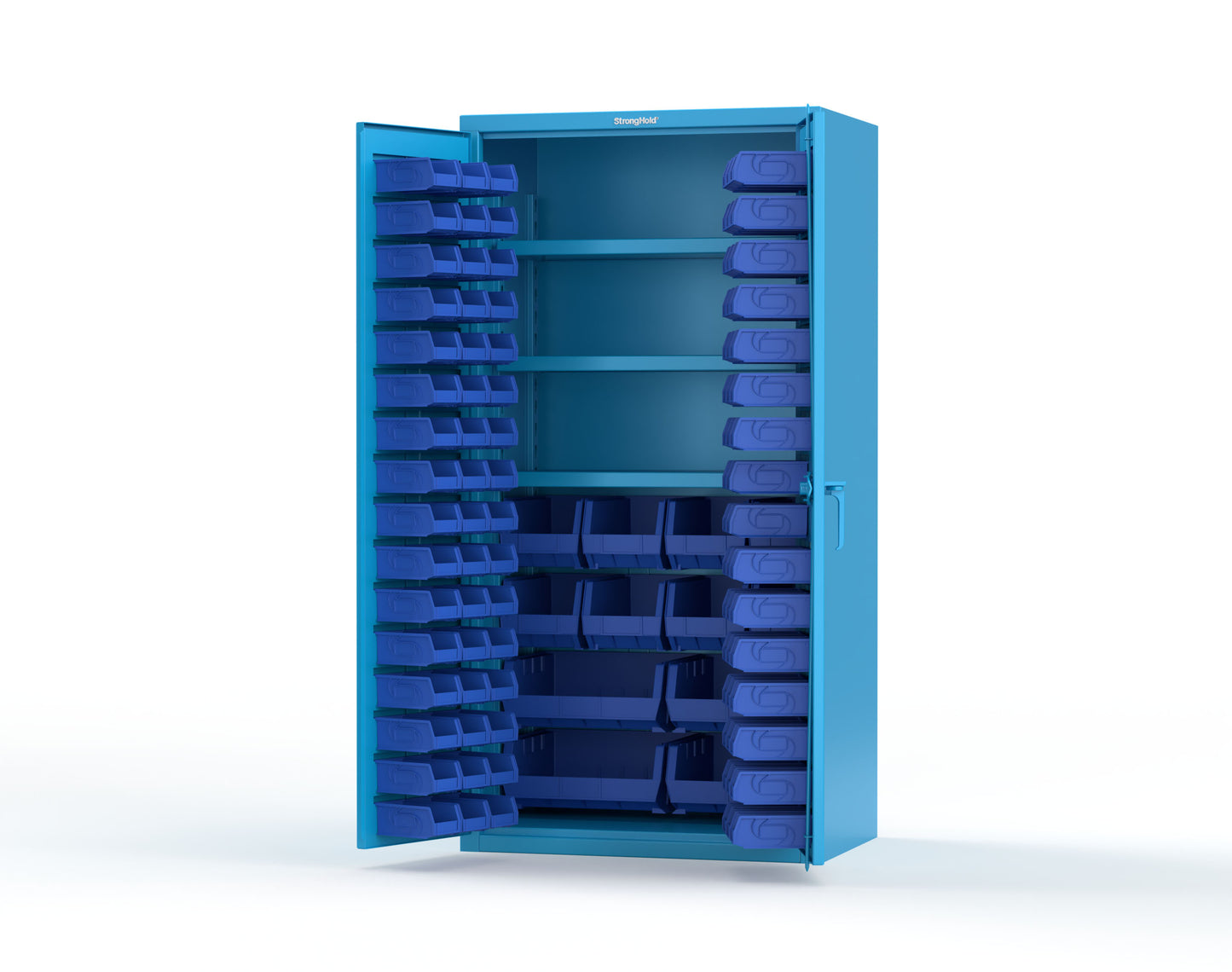 Light Blue (RAL 5012) / Blue (RAL 5001)