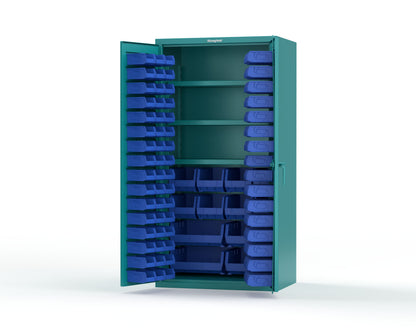 Teal (RAL 5021) / Blue (RAL 5001)