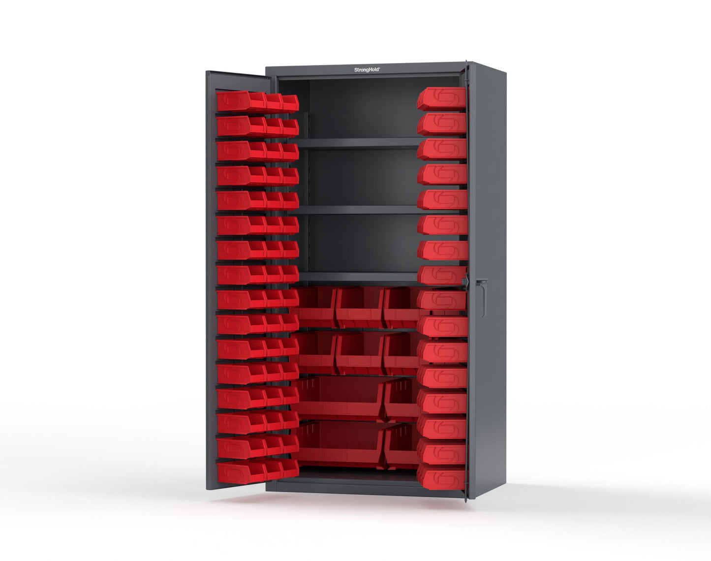 Dark Gray (RAL 7024) / Red (RAL 3001)