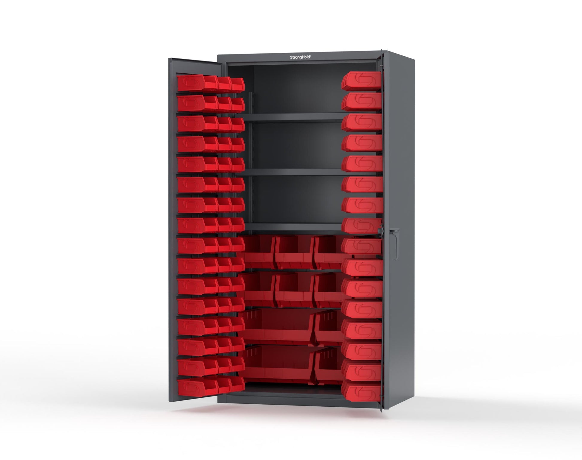 Dark Gray (RAL 7024) / Red (RAL 3001)