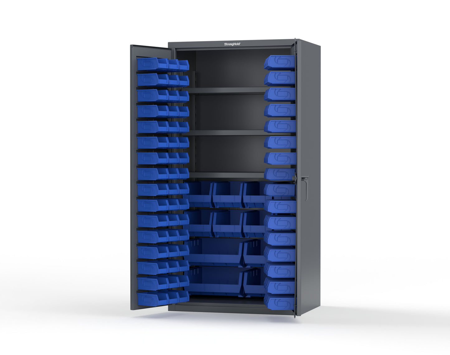 Dark Gray (RAL 7024) / Blue (RAL 5001)