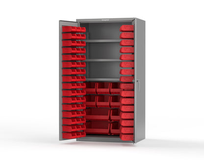 Dusty Gray (RAL 7037) / Red (RAL 3001)