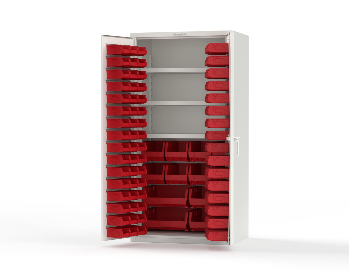 White (RAL 9003) / Red (RAL 3001)