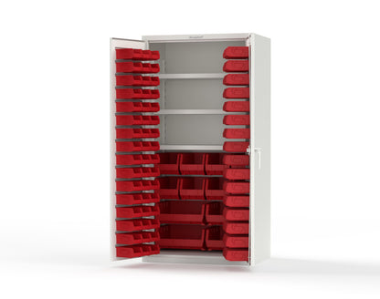 White (RAL 9003) / Red (RAL 3001)