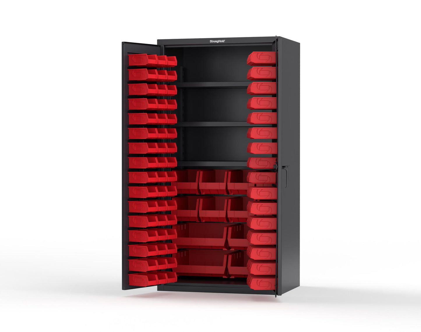 Black (RAL 9005) / Red (RAL 3001)