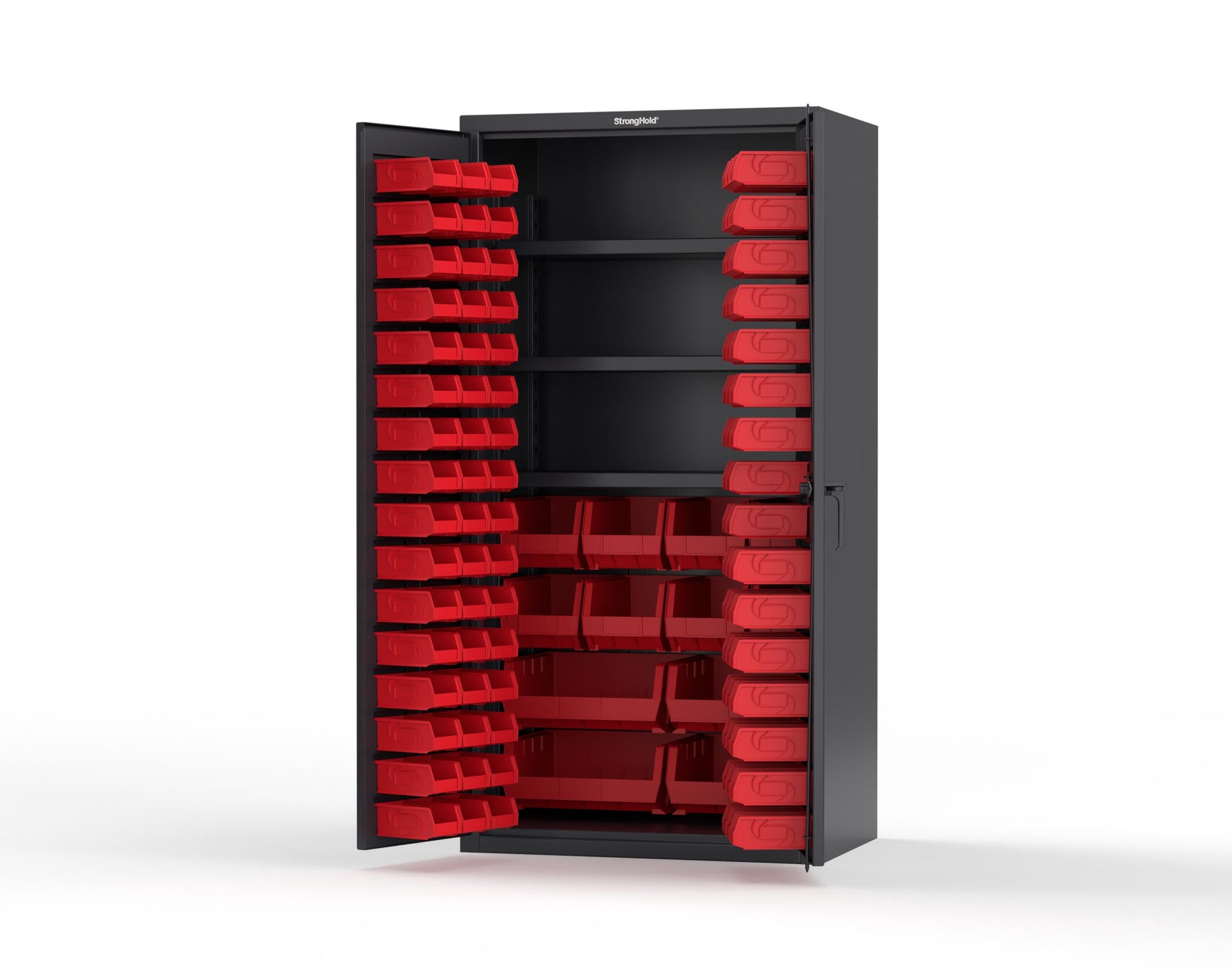 Black (RAL 9005) / Red (RAL 3001)