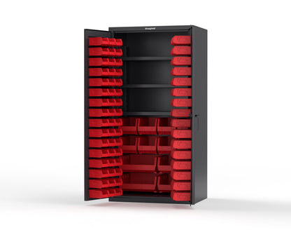 Black (RAL 9005) / Red (RAL 3001)