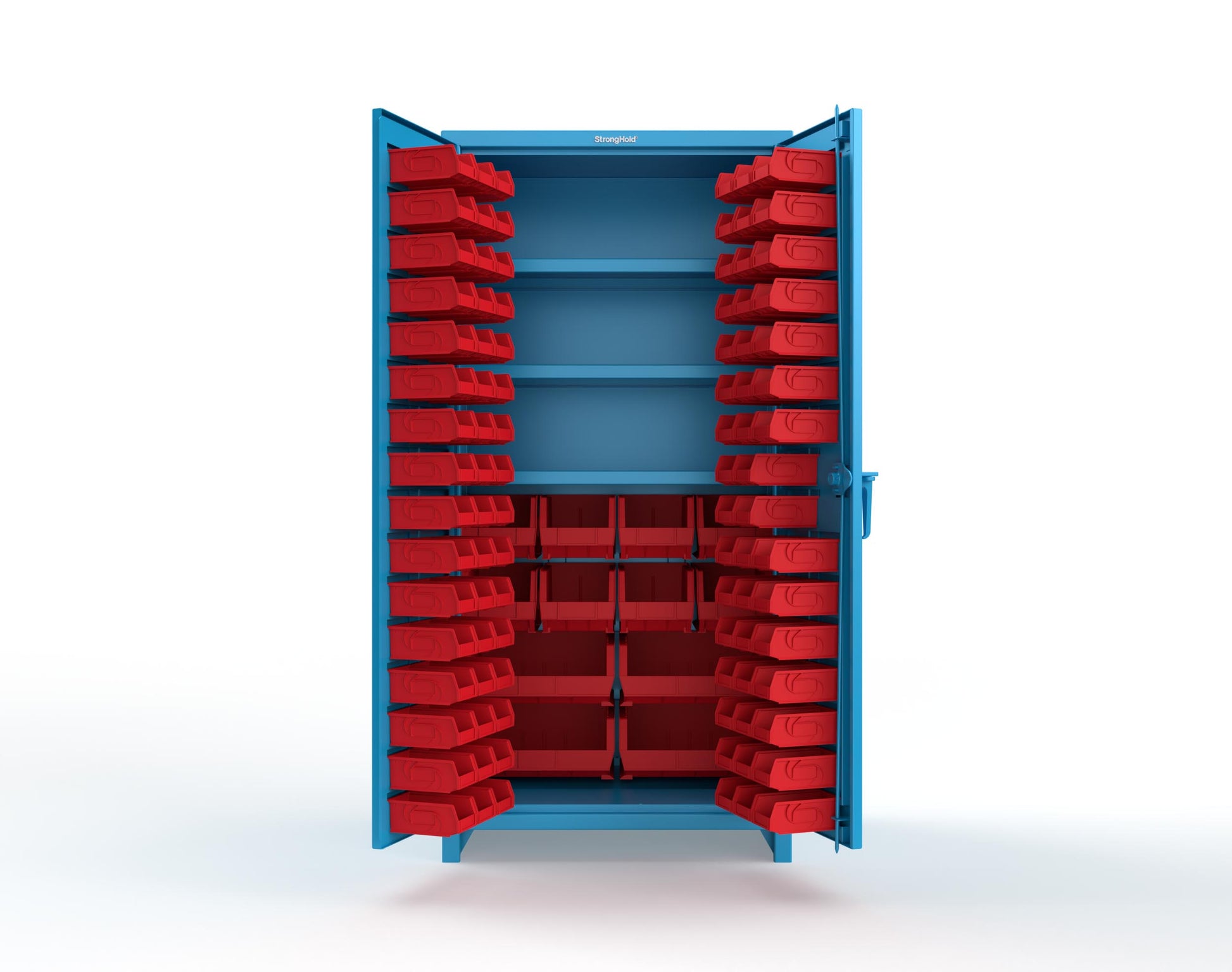 Light Blue (RAL 5012) / Red (RAL 3001)