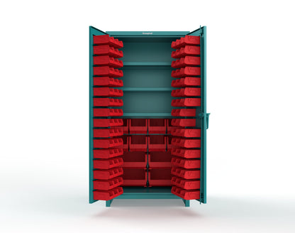 Teal (RAL 5021) / Red (RAL 3001)